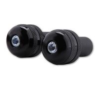 HIGHSIDER smart Handlebar Ends Black Knurled, For Steel Handlebars
