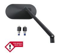HIGHSIDER smart Handlebar Mirror Agila Black (1pc), black