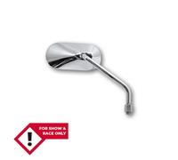 HIGHSIDER smart Handlebar Mirror Agila Chrome Oval, Right, Not E-approved (1pc)
