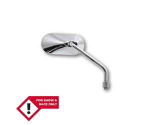 HIGHSIDER smart Handlebar Mirror Agila Chrome Oval, Right, Not E-approved (1pc)
