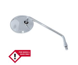 HIGHSIDER smart Handlebar Mirror Chrome Long And Round (1pc)