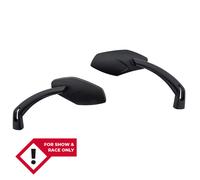 HIGHSIDER smart Handlebar Mirror Luca Black (Pair), black