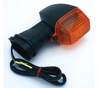 HIGHSIDER Smart Kawasaki Style Bulb Indicator Body Black / Lens Orange (1pc), Front & Rear, black