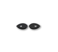 HIGHSIDER smart Mounting Plates Indy Spacer Black Aluminium, For Honda, black