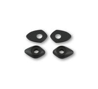 HIGHSIDER smart Mounting Plates Indy Spacer Black For Various Ducati, black