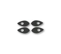 HIGHSIDER smart Mounting Plates Indy Spacer Black For Various, Ducati, Honda, black