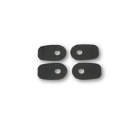 HIGHSIDER smart Mounting Plates Indy Spacer Black For Various Kawasaki, black