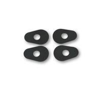 HIGHSIDER smart Mounting Plates Indy Spacer Black For Various Yamaha, black