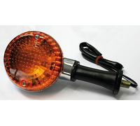 HIGHSIDER Smart OEM-Style Kawasaki Bulb Indicator Body Chrome / Lens Orange (1pc), Front & Rear