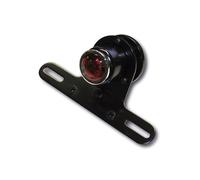 HIGHSIDER smart Old School Type 4 Led Taillight With Fixed Licence Plate Holder, black