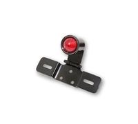 HIGHSIDER smart OLD SCHOOL TYPE 6 LED taillight with adjustable license plate holder, black