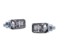 HIGHSIDER smart Picco LED License Plate Light Black (Pair), black