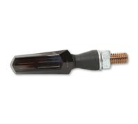 HIGHSIDER Smart Scuro LED Indicator Body Black / Lens Smoked (Pair), Front & Rear, black