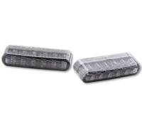 HIGHSIDER Smart Shorty LED Indicator Module Lens Smoked (Pair), Front & Rear