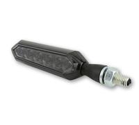 HIGHSIDER smart Sora LED Sequence Indicator Body Black / Lens Smoked (Pair), Front & Rear