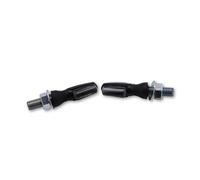 HIGHSIDER Smart Spark LED Indicator Body Black / Lens Smoked (Pair), Front & Rear, black