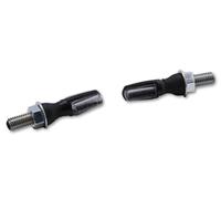 HIGHSIDER smart Spark LED TailLight/Indicator Black/Smoke 3in1, E-Approved (Pair), black