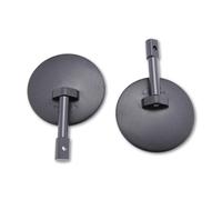HIGHSIDER smart Bar End Mirror SuperBike Black (Pair), black