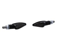 HIGHSIDER Smart Toledo LED Indicator Body Black / Lens Smoked (Pair), Front & Rear, black