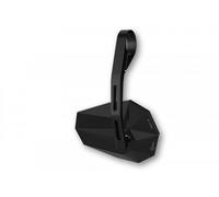 Highsider Long Bar End Mirror MIRROR, BLACK
