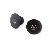 HIGHSIDER CNC cover caps for M10, black matt, black