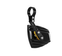 HIGHSIDER WAVE handlebar end mirrors, gold
