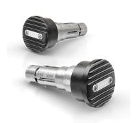 HIGHSIDER WAVE handlebar weights, Silver
