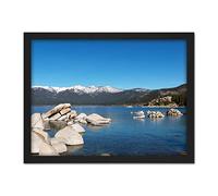 Highsmith Lake Tahoe California Landscape Photo Artwork Framed Wall Art Print 18X24 Inch