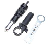 HighStrength Alloy Steel RivetGun Conversion Kit Cordless Riveting Tool Adapter for Electric Drill RivetGun Nut Tool Detail Enthusiasts