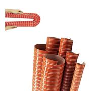 HighTemperature Silicone Air Duct Hose 2" 3" 4" 5" 6" Automotive Hot Air Vent Piping & Dryer Exhaust Hose for Kitchen Cooking (102mm4in 4m/13.12ft)