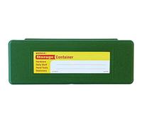 HIGHTIDE Hi-Tide GP073 Classic Zip Up Pen Case, Navy, Green, 横187mm×縦69mm×厚み27mm, Pen Case