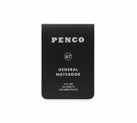 Hightide Penco Soft Pp Reporter Notebook (A7, Grid) - Black