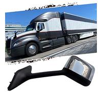 HIGHTO Hood Mirror fit Truck International LT, Assembly Driver Side Chrome Hood Mirror fit Truck International LT Left Side