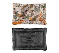 Hightopup Autumn Leaf Dog Mat Bed Non Slip Bottom Flat Cat Bed Washable Dog Accessories Multi Scenario Multi Model Dogs Mat Gift Printed Pet Travel 24× 18 Inch