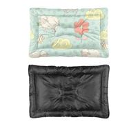 Hightopup Blue Sheep Cloud Dog Bed, Dog Mat Bed Mattress Non Slip Bottom Cosy Chew Proof Multi Scenario Furniture Gift Printed Large Beds 90 x 60 cm