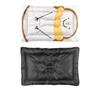 Hightopup Gingerbread Snowman Pet Mat Bed Non Slip Bottom Dog Warm Mat Washable Dog Beds Room Accessories Multi Scenario Multi Model Pet Bed Pad Gift Printed Sofa 24× 18 Inch