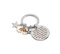 Hightopup Keychain Friend Gifts Women Good Friends Are Like Stars Key Chains for Ladies Birthday Gifts for Her Graduation Gifts for Her Christmas Gifts Teens Girls