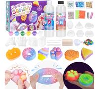 Highttoy Liquid Silicone Squishy Making Kit,480g 1:1 AB Ratio Mixed for Glow in The Dark Squishy Paw Squishy Maker for Beginners
