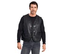 Highway 1 Concho II Women and Men Vest Black, 4XL