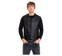 Highway 1 Leather Vest black size L