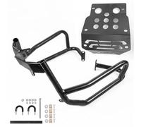 Highway Bars For CRF 250 For CRF300 Rally Engine Guard Bumper Skid Plate 2017-2024 Motorcycle Frame Crash Bar Fall Buffer Protector Bumper Crash Bar(Lower and skid plate)