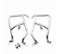 Highway Bars Motorcycle Engine Bracket Guard Crash Bar Carbon Steel W/Screws Motorbike Part For NC750X 2021-2023 Guard Bumper Crash Bar(Silver)