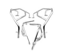 Highway Crash Bar Fit For SUZUKI For V-STROM For 800 DE 2024 Stainless Steel Engine Guard Highway Crash Bar Bars Motorcycle Frame Protection Bumper(Silver)
