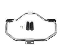 Highway Crash Bar For Sportster XL883 XL1200 48 72 2004-2017 Motorcycle Mustache Engine Guard Highway Crash Bar Black/Chrome(Chrome)
