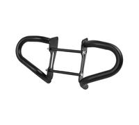 Highway Crash Bars For Kawasaki For W650 For W800 For CAFE For W400 Motorcycle Highway Crash Bars Protection Engine Guard Bumper Stunt Cage Fairing Bumper Engine(Black)