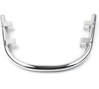 Highway Crash Bars For Piaggio For Vespa For GTS300 For GTS250 For GTS 300 250 Crash Bar Protector Motorcycle Bumper Front Fender Guard Mudguard Bracket(Chrome)