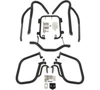 Highway Crash Bars For R1200RT R 1200 RT R1200 2004-2013 Bumper Front Rear Engine Guard Highway Crash Bar Stunt Cage Fuel Tank Protector(1 SET OF BLACK)