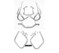 Highway Crash Protection Bar Motorcycle Front&Rear Engine Guard Highway Crash Bar Fuel Tank Protector For BMW For R1200RT For R 1200RT 2004-2013 Motorcycle Engine Guard Bumper(1 Set Bumper Silver)