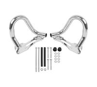 Highway Engine Bumper For Kawasaki W650 W800 CAFE W400 W 400 650 800 Motorcycle Highway Crash Bars Protection Engine Guard Bumper Stunt Cage(Chrome)