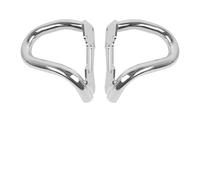 Highway Engine Guard Bars For Kawasaki For W650 For W800 For CAFE For W400 Motorcycle Highway Crash Bars Protection Engine Guard Bumper Stunt Cage(Chrome)